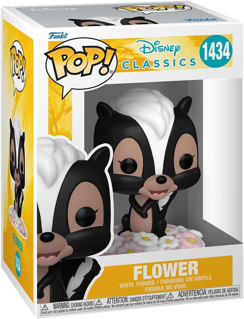 Funko Pop! Figures: Disney Classics - Flower, Kurt Angle, Star Wars: Grand Admiral Thrawn, Dragon Ball Z Ginyu & Stranger Things (free C&C)